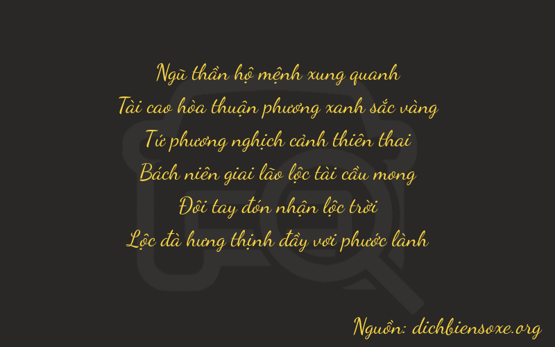 Thơ dịch biển số xe 53426