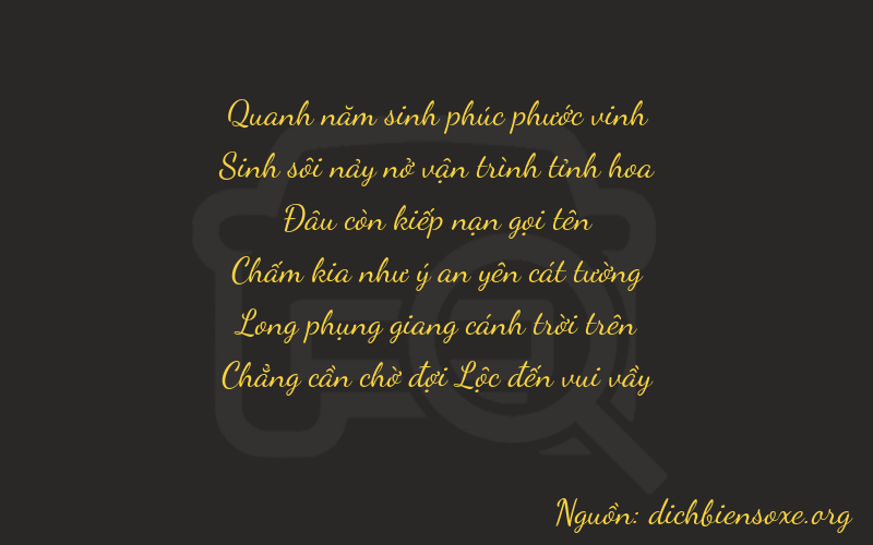Thơ dịch biển số xe 55070