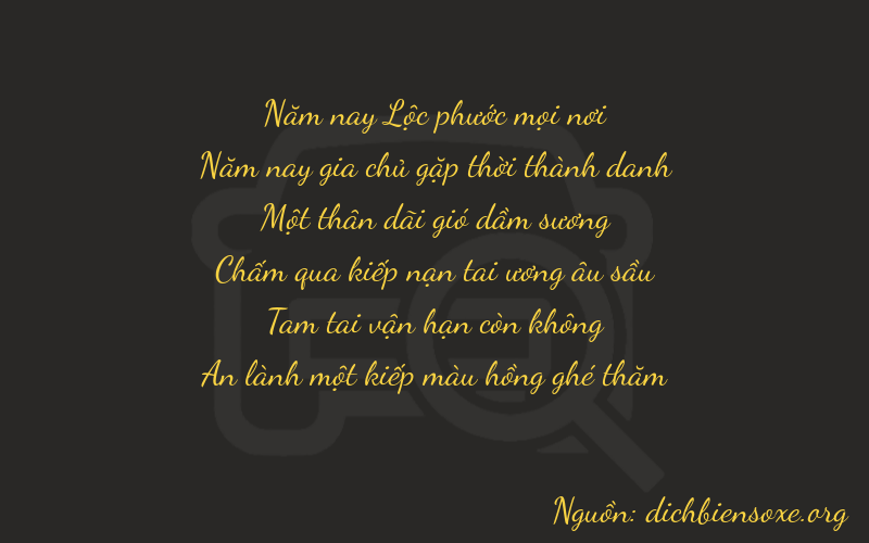 Thơ dịch biển số xe 55131