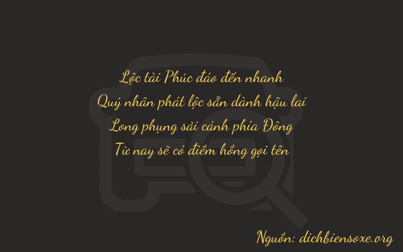 Thơ dịch biển số xe 6875
