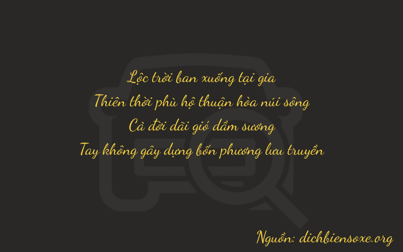 Thơ dịch biển số xe 6910