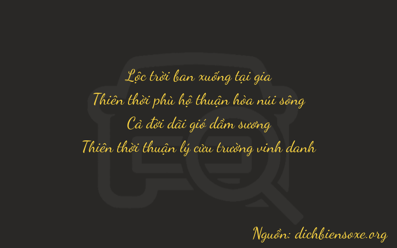 Thơ dịch biển số xe 6919