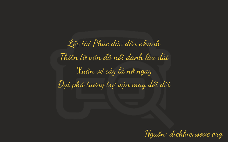 Thơ dịch biển số xe 6966