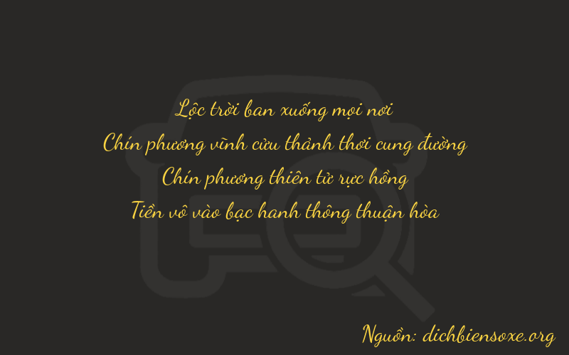 Thơ dịch biển số xe 6990