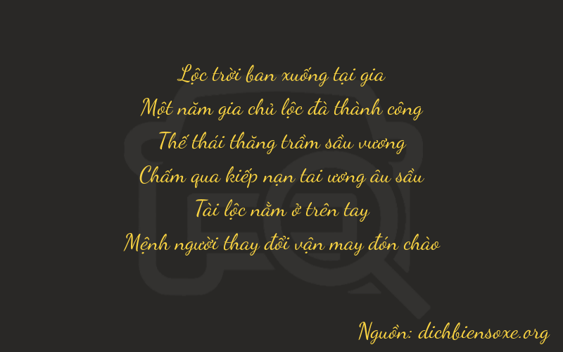 Thơ dịch biển số xe 61783