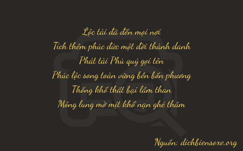 Thơ dịch biển số xe 61814