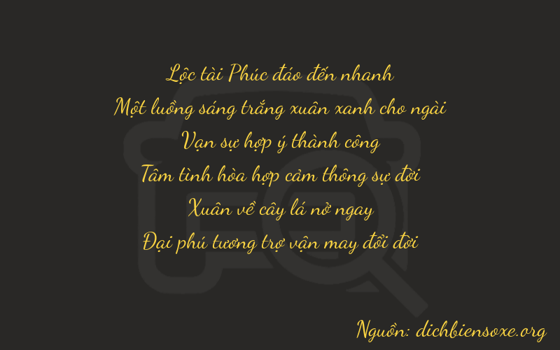 Thơ dịch biển số xe 61866