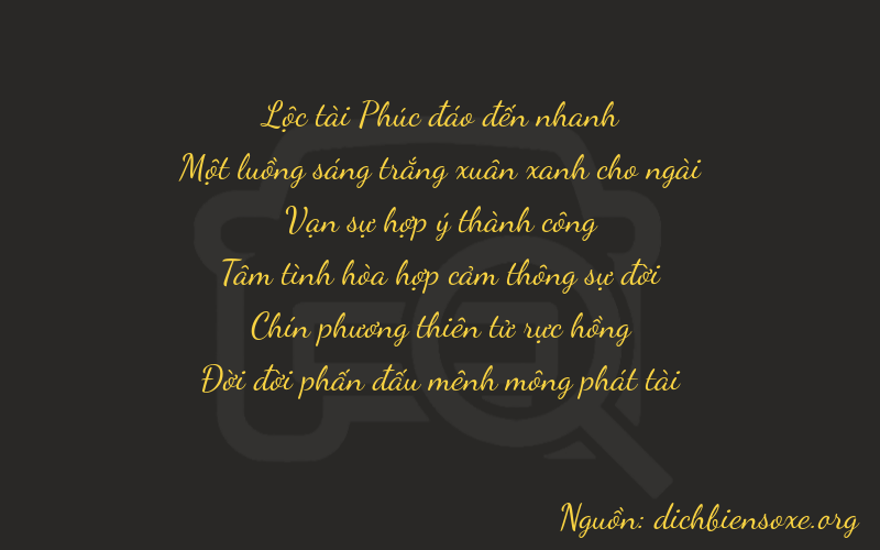 Thơ dịch biển số xe 61893