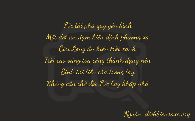 Thơ dịch biển số xe 61930