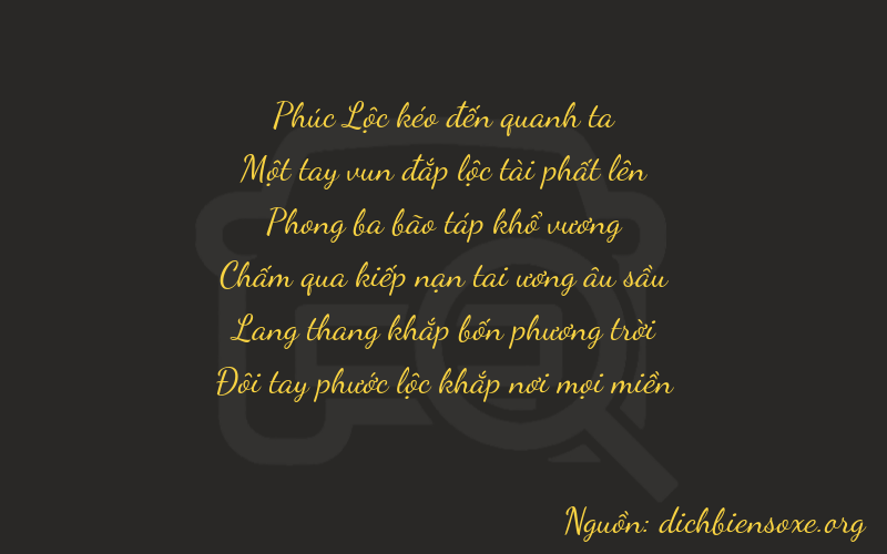 Thơ dịch biển số xe 61942