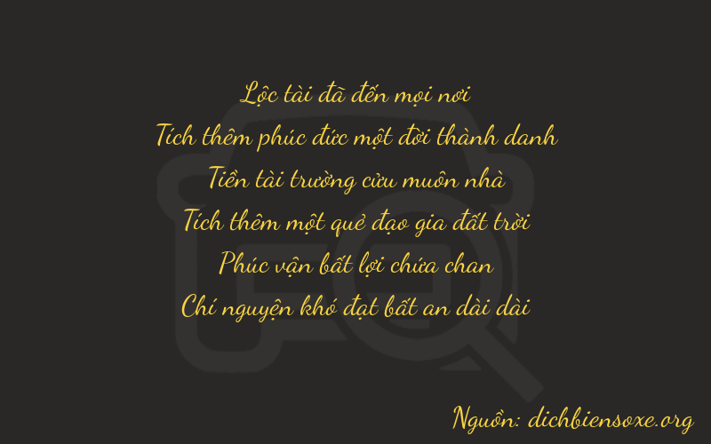 Thơ dịch biển số xe 61967