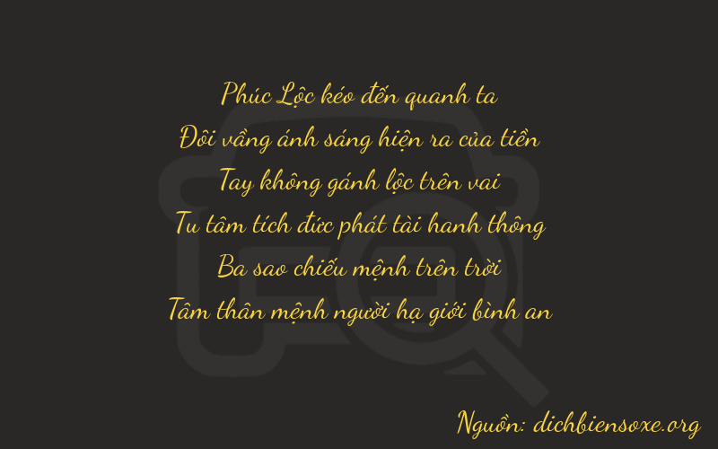 Thơ dịch biển số xe 62033
