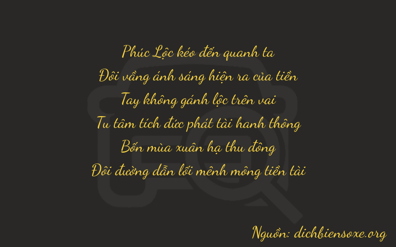 Thơ dịch biển số xe 62042