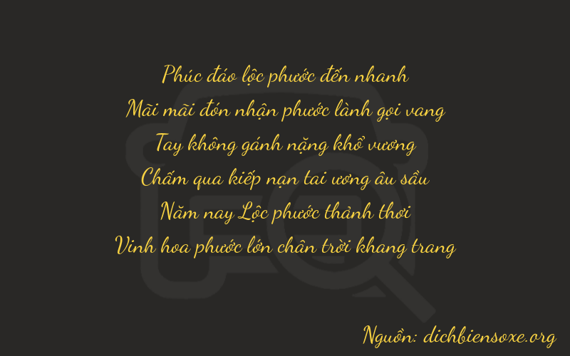 Thơ dịch biển số xe 62052
