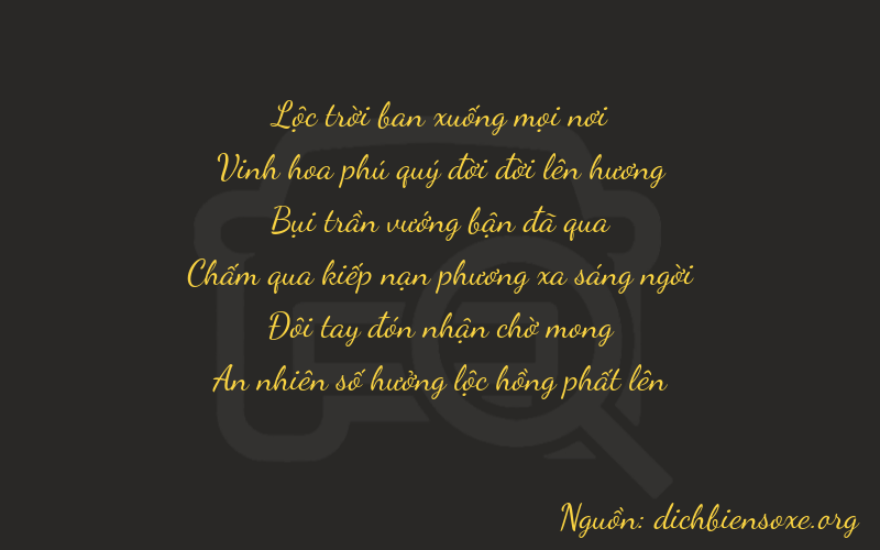 Thơ dịch biển số xe 62324