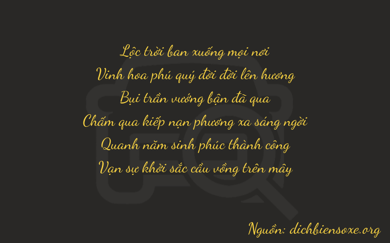 Thơ dịch biển số xe 62351
