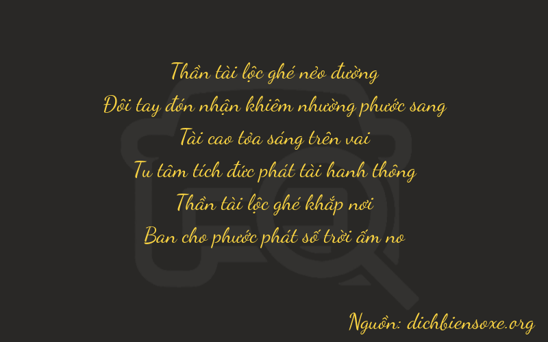 Thơ dịch biển số xe 62368