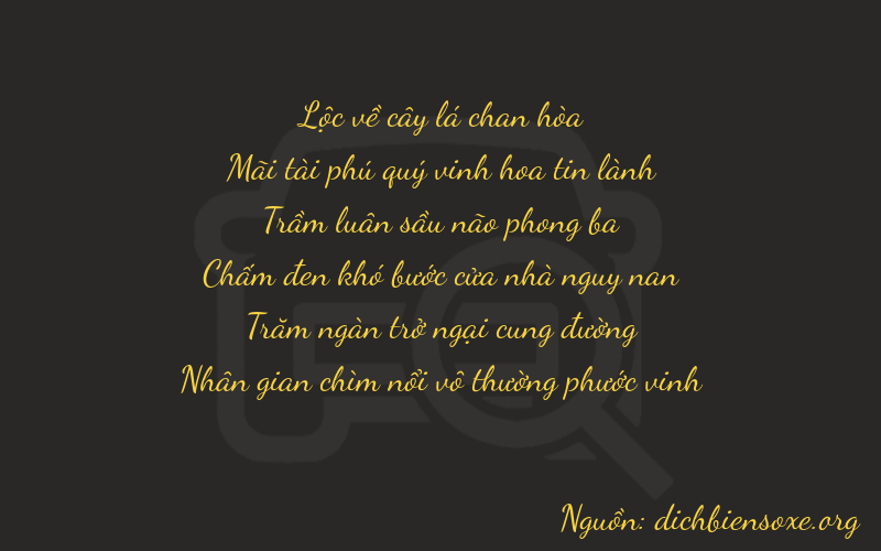 Thơ dịch biển số xe 62374