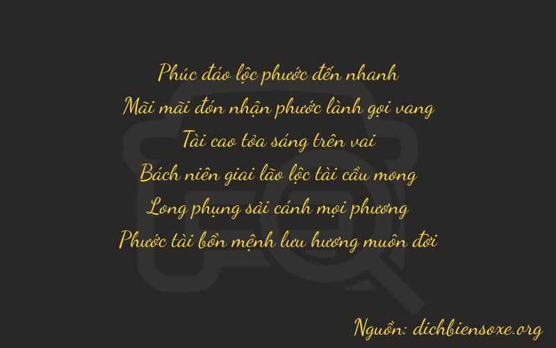 Thơ dịch biển số xe 62376