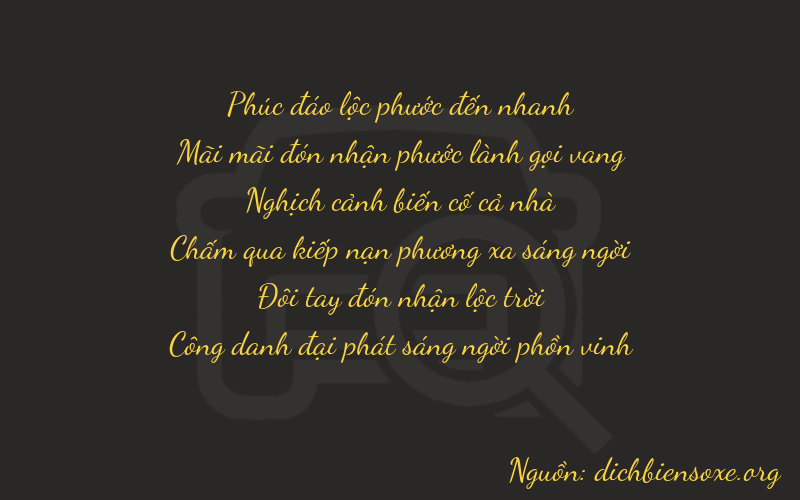 Thơ dịch biển số xe 62421