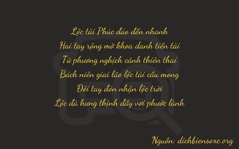 Thơ dịch biển số xe 62426