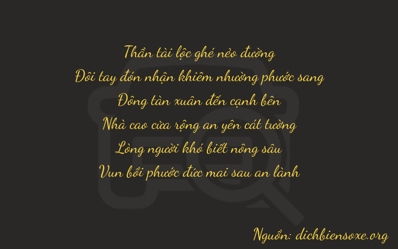 Thơ dịch biển số xe 62467