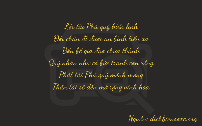 Thơ dịch biển số xe 62488