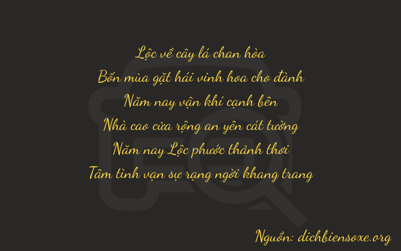 Thơ dịch biển số xe 64554