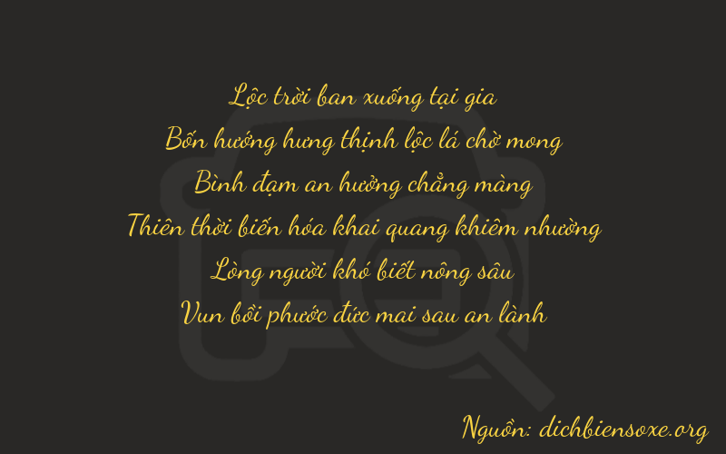Thơ dịch biển số xe 64567