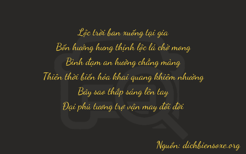 Thơ dịch biển số xe 64576