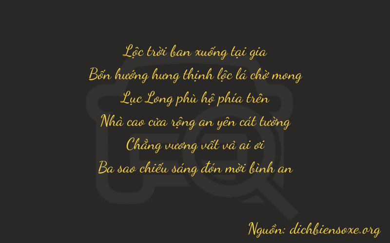 Thơ dịch biển số xe 64603