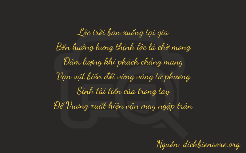 Thơ dịch biển số xe 64639