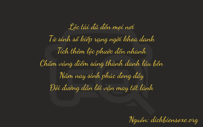 Thơ dịch biển số xe 64652