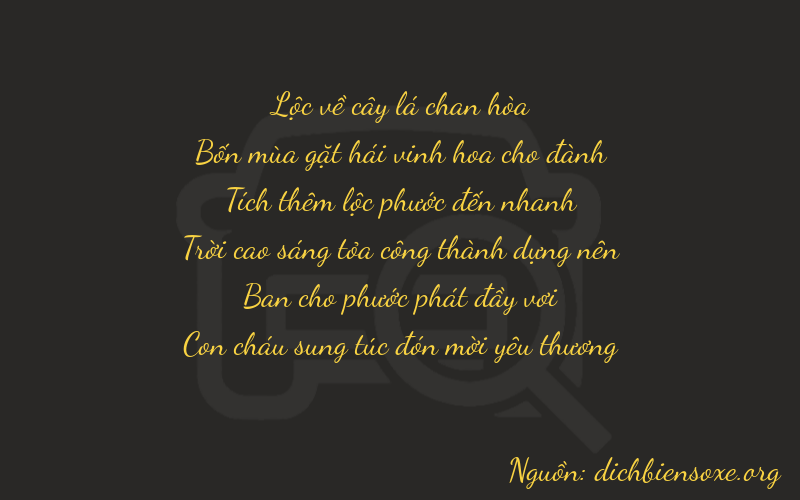 Thơ dịch biển số xe 64680
