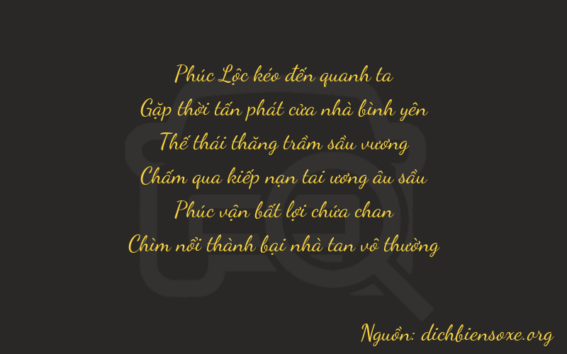 Thơ dịch biển số xe 64762