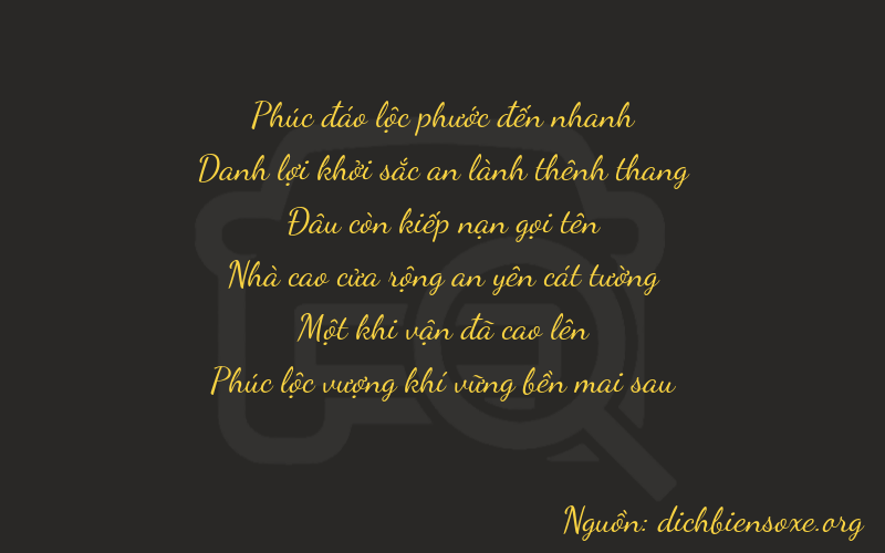Thơ dịch biển số xe 65016