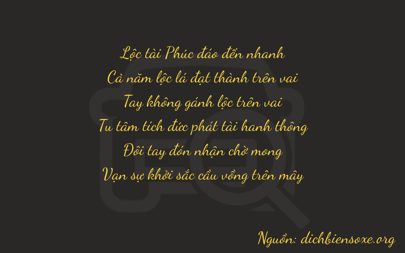Thơ dịch biển số xe 65021