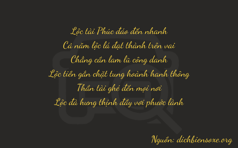 Thơ dịch biển số xe 65066