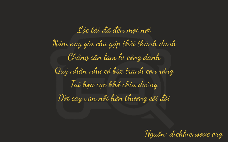 Thơ dịch biển số xe 65067
