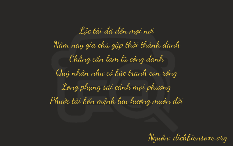 Thơ dịch biển số xe 65076