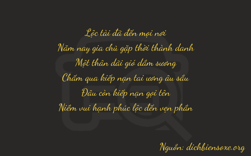 Thơ dịch biển số xe 65103