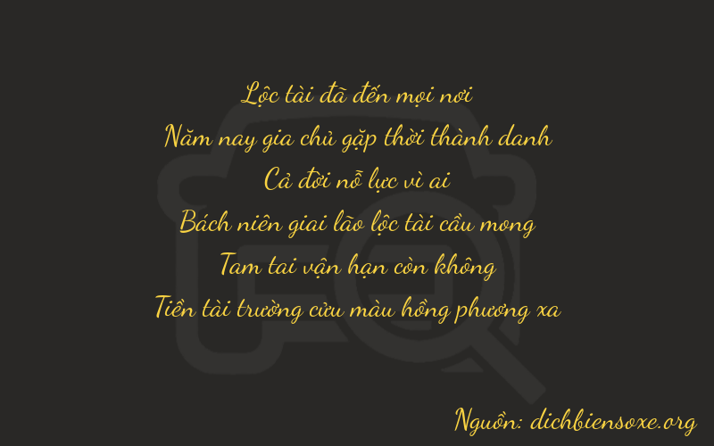 Thơ dịch biển số xe 65139