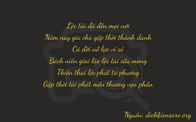 Thơ dịch biển số xe 65148