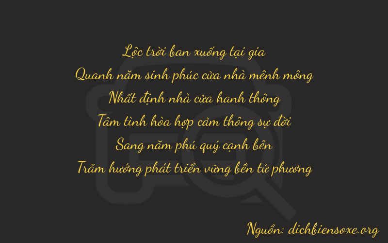 Thơ dịch biển số xe 65154