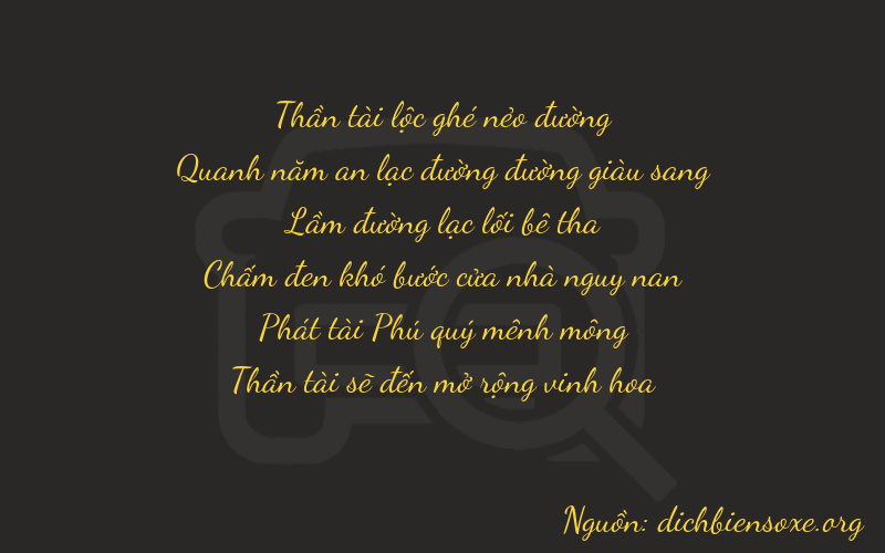 Thơ dịch biển số xe 65188