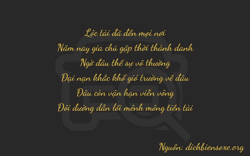Thơ dịch biển số xe 65202