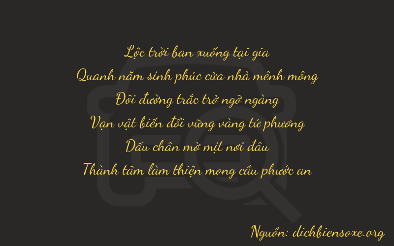 Thơ dịch biển số xe 65253