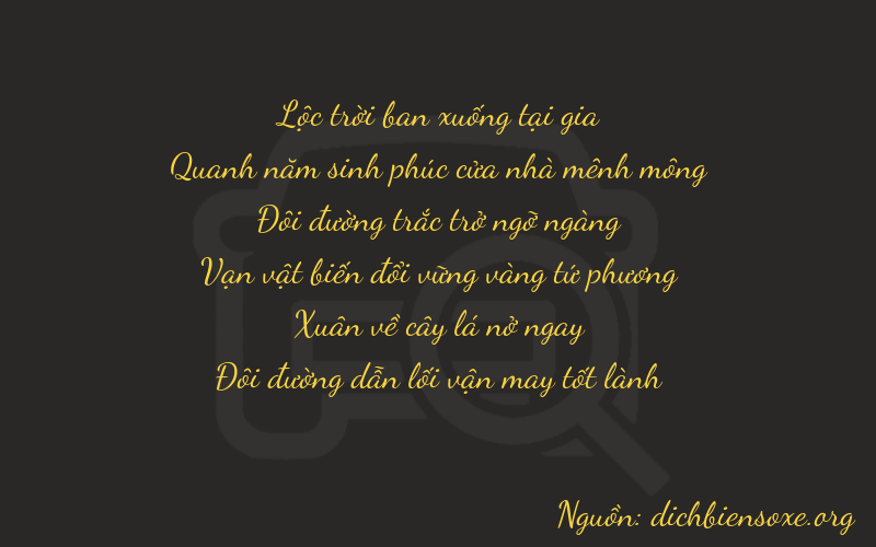 Thơ dịch biển số xe 65262