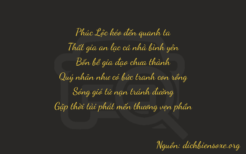 Thơ dịch biển số xe 67438
