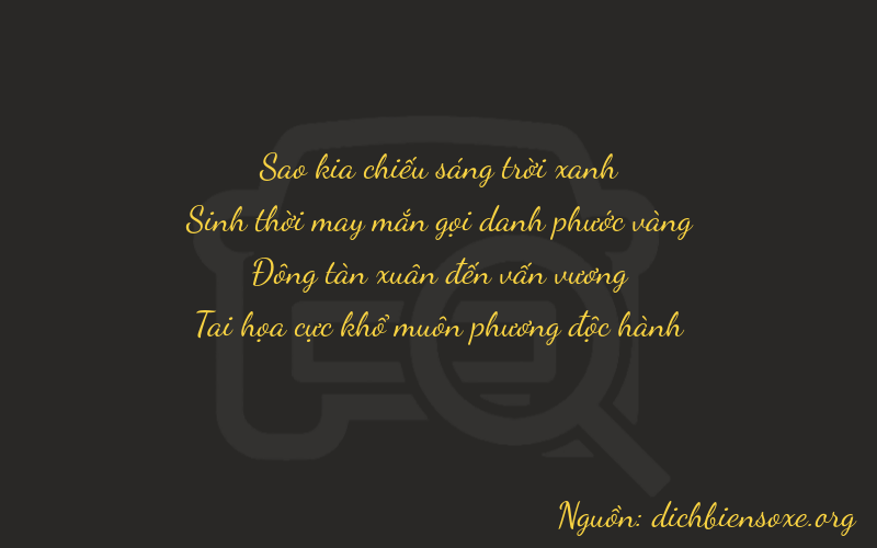 Thơ dịch biển số xe 7041